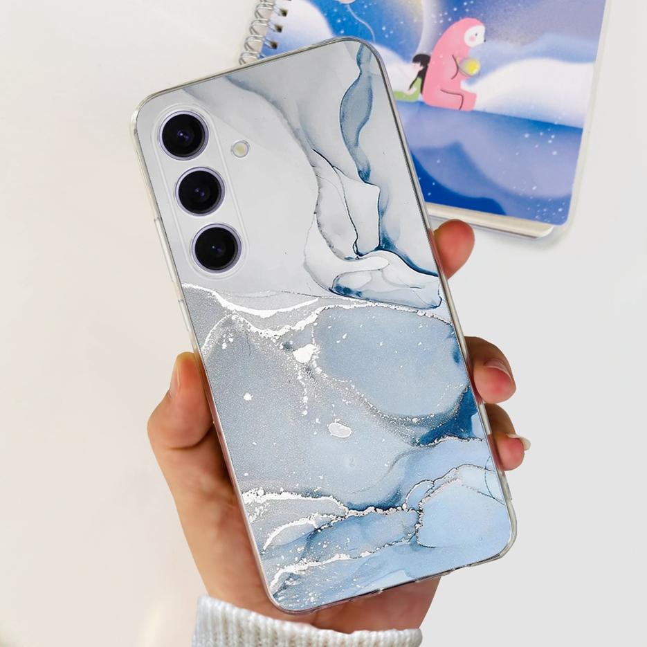 For Samsung Galaxy S24 Plus Case SM-S926B Cute Fashion Painted Cover Soft Slim Phone Case For Samsung S24 Ultra S 24 S24+ Fundas