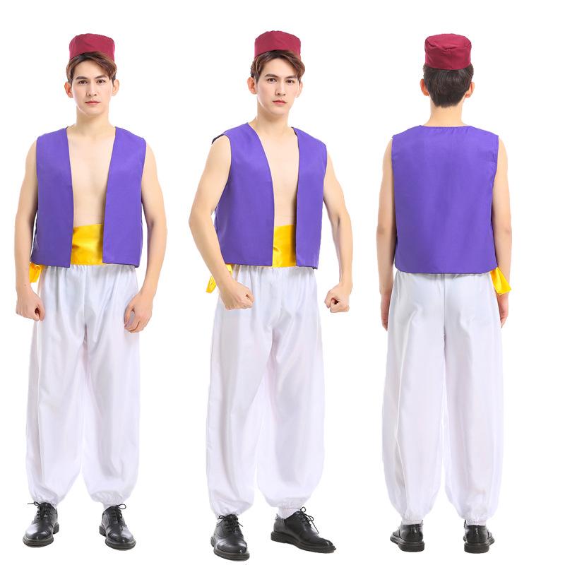 Aladdin and the Prince of the Lamp Stage Anime Costumes – In Stock L