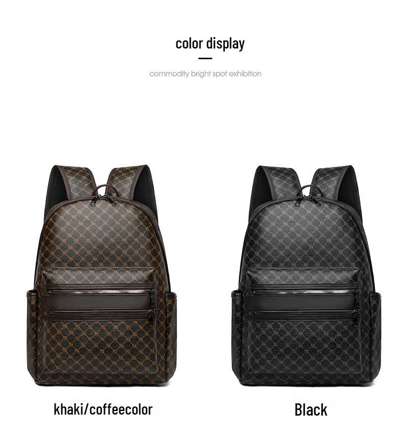 Rucsac Retro Pled Trendy European & American 2025 - Geantă de Călătorie Casual Fashion