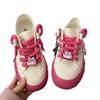 Student shoes 22 new spring thick sole heightened thick baseplate shoes two wear mesh sports casual shoes