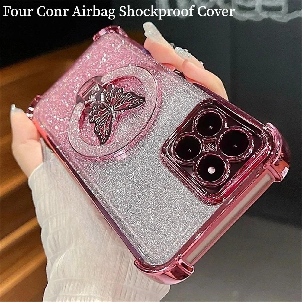 Coque de protection bordure plaquée brillante à paillettes de luxe pour Motorola MOTO G77 G67 G86 Edge 70 Fusion 60 50 50 Pro Neo Housse de protection antichoc