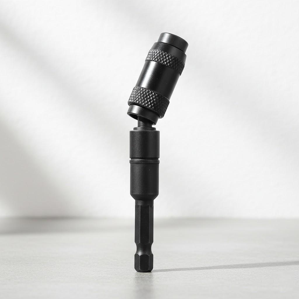 

Magnetic Screwdriver Bit 1 4 Hex Quick Release Holder Drill Bit Extensions Pivoting Tip Drive Guide Tool Set 1PC чорний