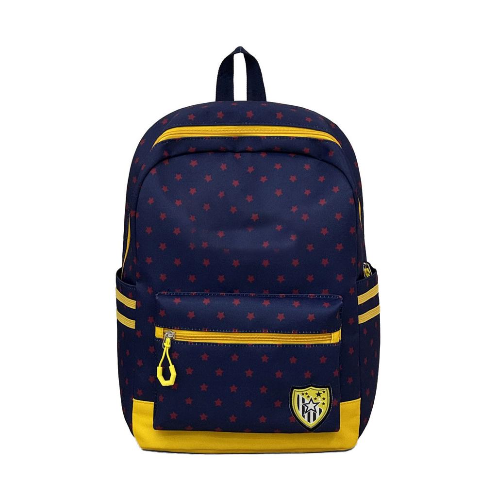 Large Capacity Backpack with Polka Dot Design, Casual Campus for and High School Students