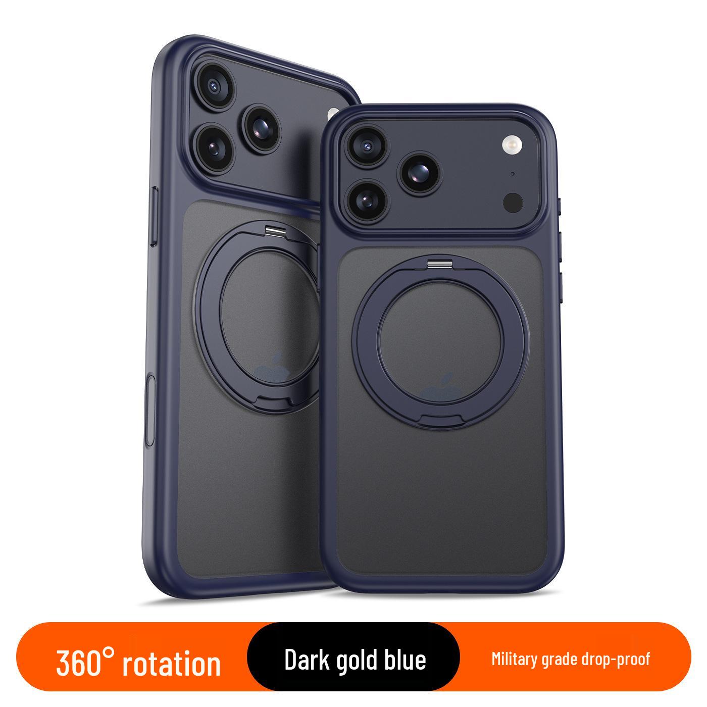 

Skin-Feel Magnetic Rotating Stand Case for iPhone 17 Pro Max & Samsung S26 Ultra Samsung S26 Plus