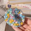 Colorful Stone Filled Clear Slime Squeeze Toy Stress Relief Fidget Hand Play Toy For Adults Kids