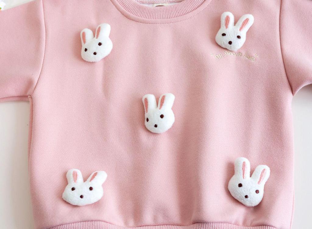 Korean Style Cartoon Hoodie for Kids – Cute Autumn Winter Jacket