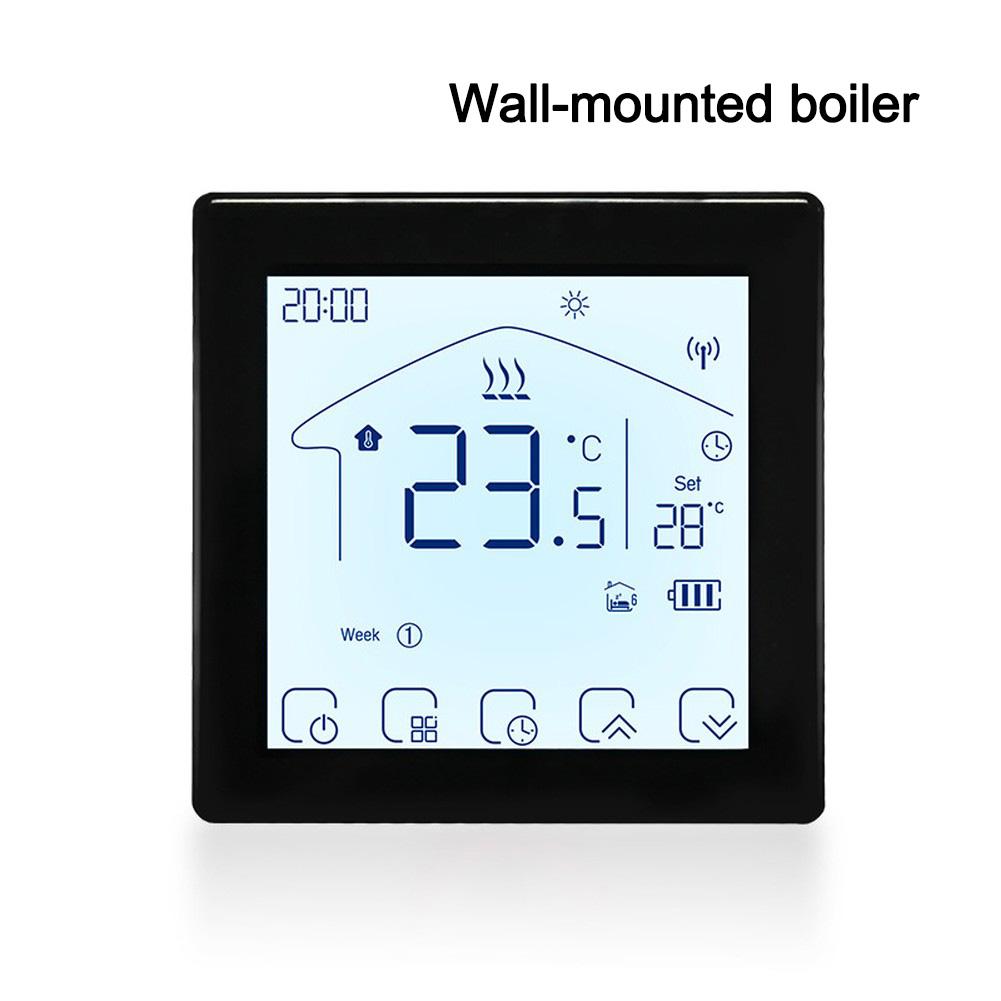 

Intelligent WiFi Temperature Controller with Touch Screen for Floor Heating and Boilers Offering Easy Setup and Wireless Control