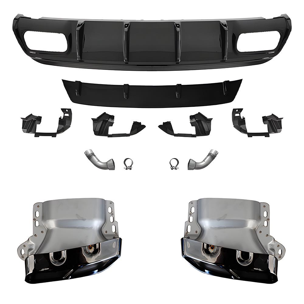 Mercedes-Benz A-Class W176 (13-18) A45 Rear Diffuser Tailpipes Upgrade with Quality Assurance