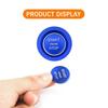 Blue Keyless Engine Push Start Button W/ Ring For Land Rover Accessories