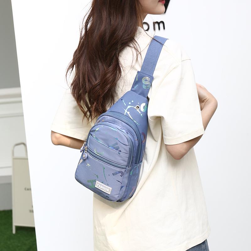 Women Chest Pack 2024 Bags for Women Female Sling Bags Crossbody Shoulder Chest Bag Casual Girls Messenger Pack Phone Bag