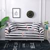 Stretch Slipcovers Latest All -Wraped Couch Cover 1 2 3 4 Seat Furniture Protector Sectional Chaise Longue Armchair Case