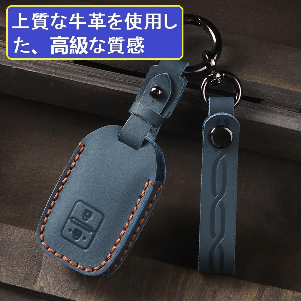 ZANEKO New Spacia Key Case Compatible with Suzuki Spacia Custom Solio Key Cover New