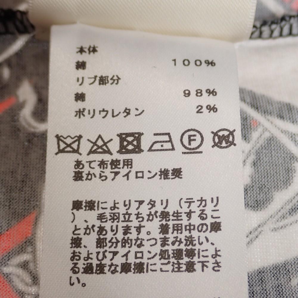 HERMES H3H4619DX0234 38 Kurzarm-T-Shirt schwarz Baumwolle Herren