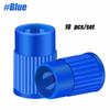 10pcs Tyre Valve Caps Plastic Car Tire Stem Dust Covers Universal Valve Caps for Cars Trucks Motorcycles SUVs and Bikes Stem Caps1