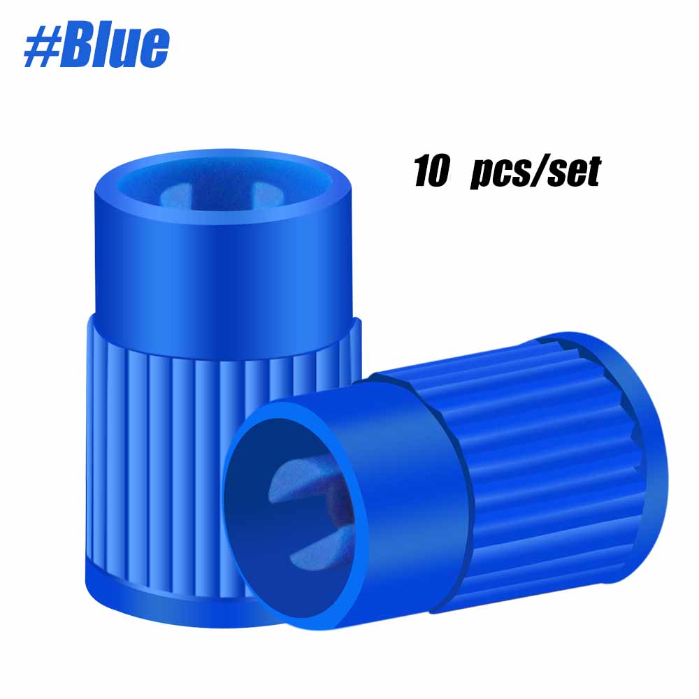 10pcs Tyre Valve Caps Plastic Car Tire Stem Dust Covers Universal Valve Caps for Cars Trucks Motorcycles SUVs and Bikes Stem Caps1