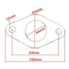 2.0 2.16 2.36 2.5 2.75 3.0 Inch Car Exhaust Pipe Flange Gasket Performance Upgrade Easy Install for Automotive Repair