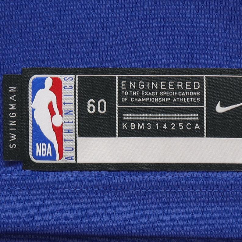 Nike Retro Sports NBA Basketball Vest With Letter Print, Fan Edition, Golden State Warriors, Thompson No. 11 Men Tops Indigo CW3665-499