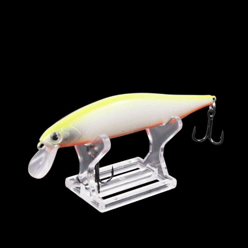 Clear Fishing Lure Showing Stand Compact Fishing Baits Holder Showing Stand Baits Wobbler Display Shelf Easy To Use