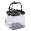 New Transparent Live Fish Bucket Foldable Fishing Bucket Portable Water Bucket Multifunctional Handheld Fish Container Lure Fishing Pail