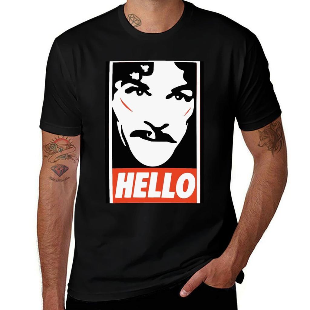 Hello Tshirt Summer Holiday Casual Tee Tshirt