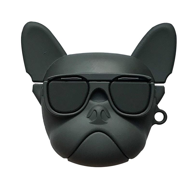 

Чехол 3D Bulldog для AirPods 4 2024 года с милым мультяшным рисунком, защитный чехол для наушников AirPods Pro 2 для Apple AirPods 2 3 for AirPods 3