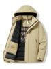 Camel HJCAMEL Windproof Waterproof Couples Cotton Windbreaker Jacket for Autumn & Winter Mountaineering