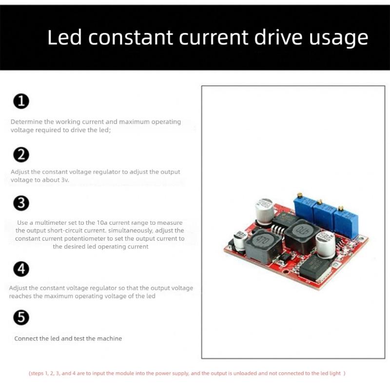 Compactly Auto Adjustable Voltages Charging Module 80% Efficient Power Conversion LM2596 XL6019 Chip Travel Friendly
