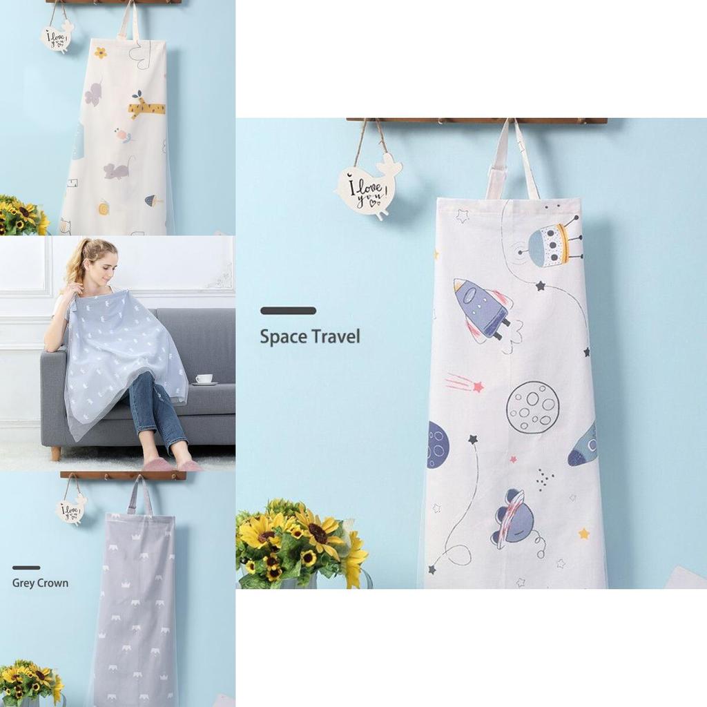 Hochwertige tragbare Stillabdeckung und weiche Stilldecke mit Moskitonetz für Baby-Kinderwagen