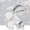 Jeweler Loupe Magnifier Foldable Pocket Handheld Glass Lens Metal Structure Portable and