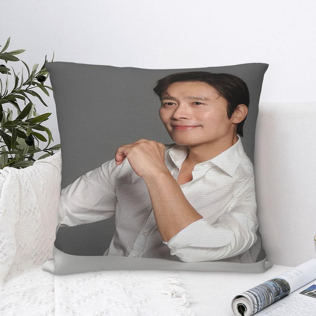 New Style Living Room Lee Byung Hun ActorDecoration Pillowcases Merch Pillow Cover Square Multiple Sizes