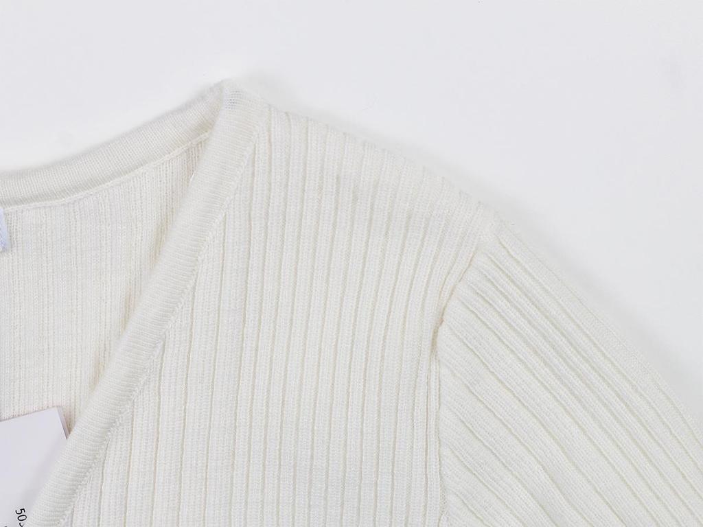 In-Stock European and American Women's Long Cardigan Knitwear for Autumn and Winter