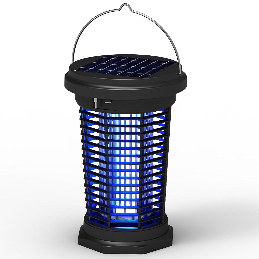 2024 Solar Mosquito Killer Lamp Repeller Outdoor Led Light Fly Killer Lamp Bug Zapper Mosquito Killer Lamp