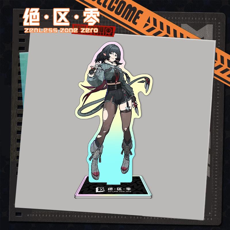 Zenless Zone Zero Nicole Demara Zhu Yuan Anime Acrylic Stand Sign Ellen Joe Ben Bigger Collect Desktop Decoration Keychain Gifts