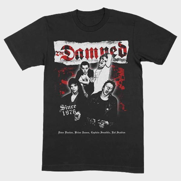 Retro The Best of The Damned Shirt Short Sleeve Black Unisex Size S-5XL 1J0088 Unisex T-Shirt XXL