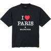 Balenciaga I Love Paris & Balenciaga Printed T Shirt 764235TRVU91041