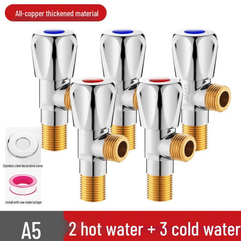 304 Stainless Steel Angle Valve for Hot and Cold Water Heater and Toilet Tap