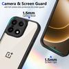 For OnePlus 15 5G Case Matte Skin Touch Clear PC + TPU Shockproof Phone Back Cover