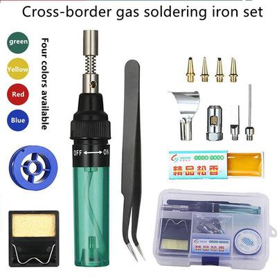 Multi-color Optional-wireless Butane Gas Blow Gun Soldering Iron Gun Welding Pen Tool Set 1300°C