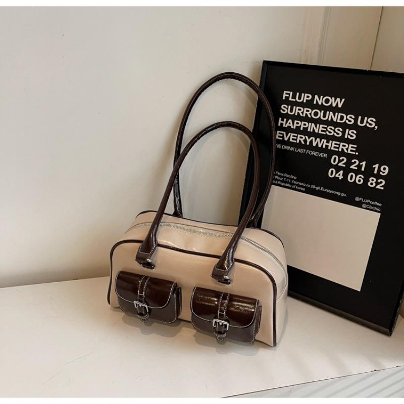 

Премиальная сумка с чувством, женская большая вместимость, новая весна и лето, досуговая нишевая сумка на одно плечо, подмышечная сумка-подушка