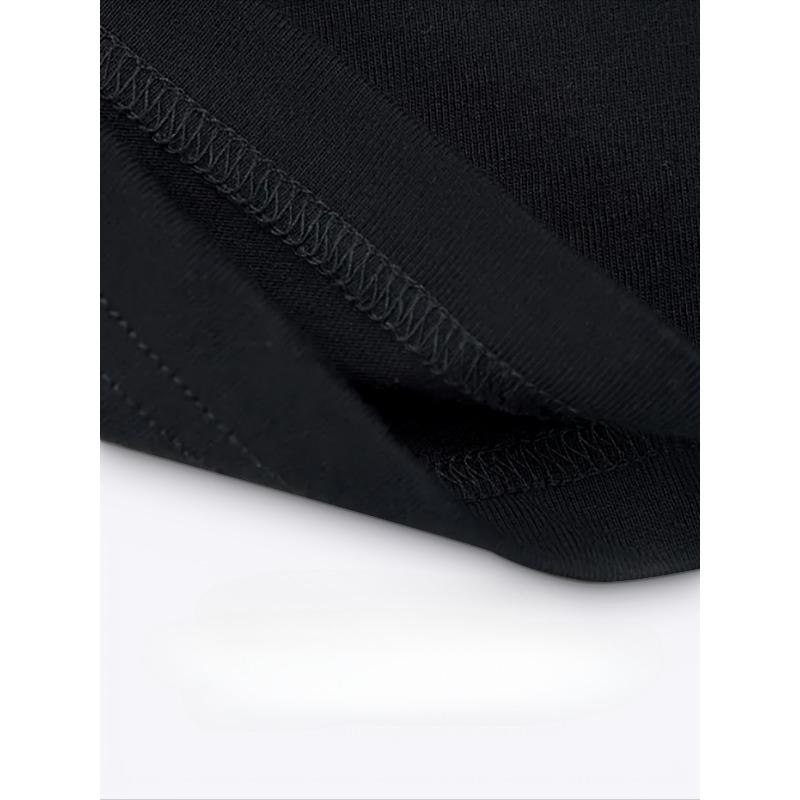 Europäische Größen Herren Hip-Hop Trendiges Kurzarm-T-Shirt Aus Regulärem Stil - Hip-Hop Stil Doppelhandbedruckt Personalisiertes Lässiges Oberteil