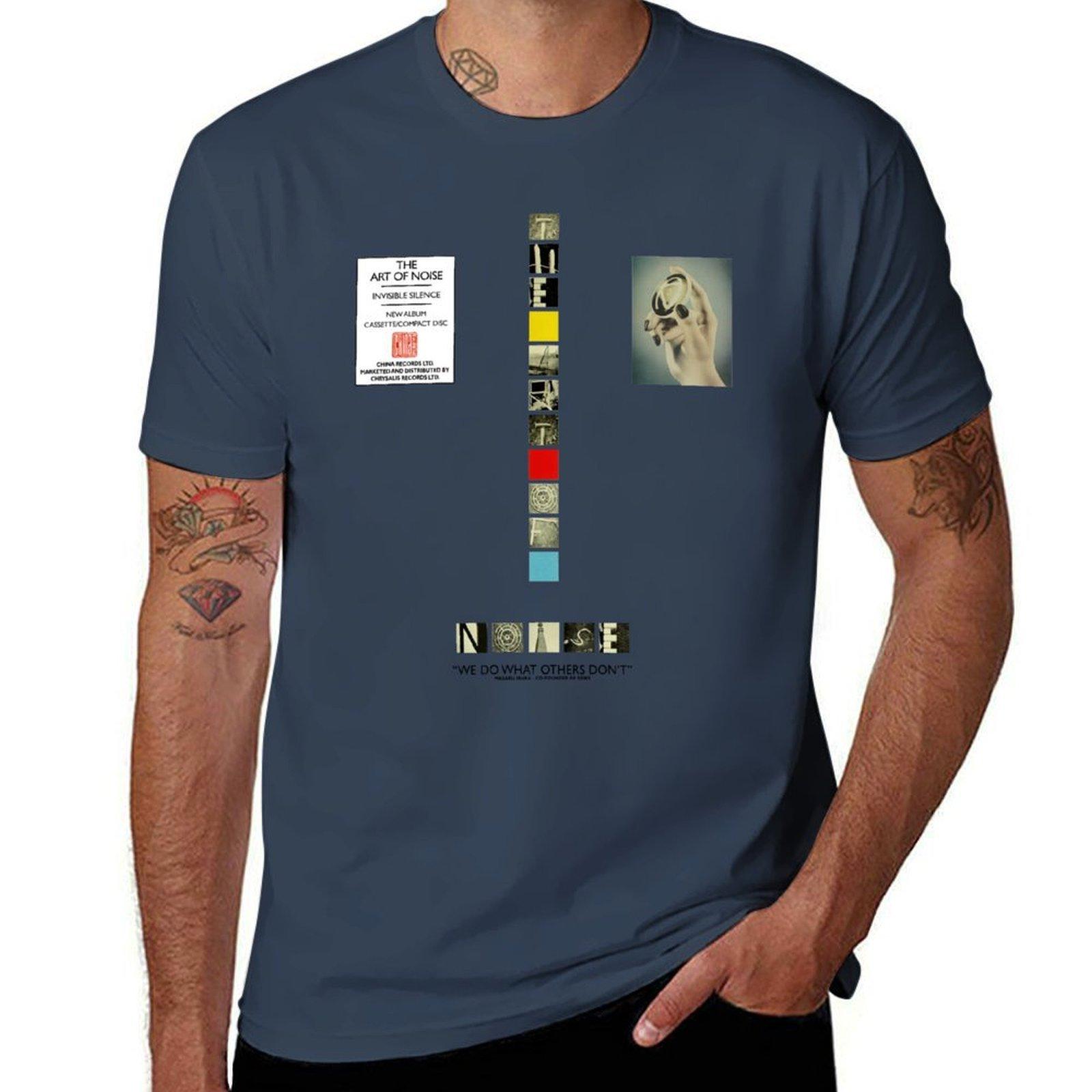 Art Of Noise In Visible Silence Tshirt Utility Work Short Sleeve Top S