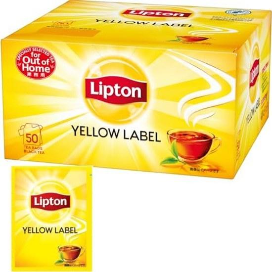 Lipton Yellow Label Tea Bags One Cup Individual Packaging Bulk Purchase Large Capacity Time Home Cafe Office Guest Use Commercial Standard