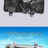 Ultra-Bright LED Headlight Assembly with Dual-Lens Flowing Turn Signal for Jiefang Tian V Han V Tu V