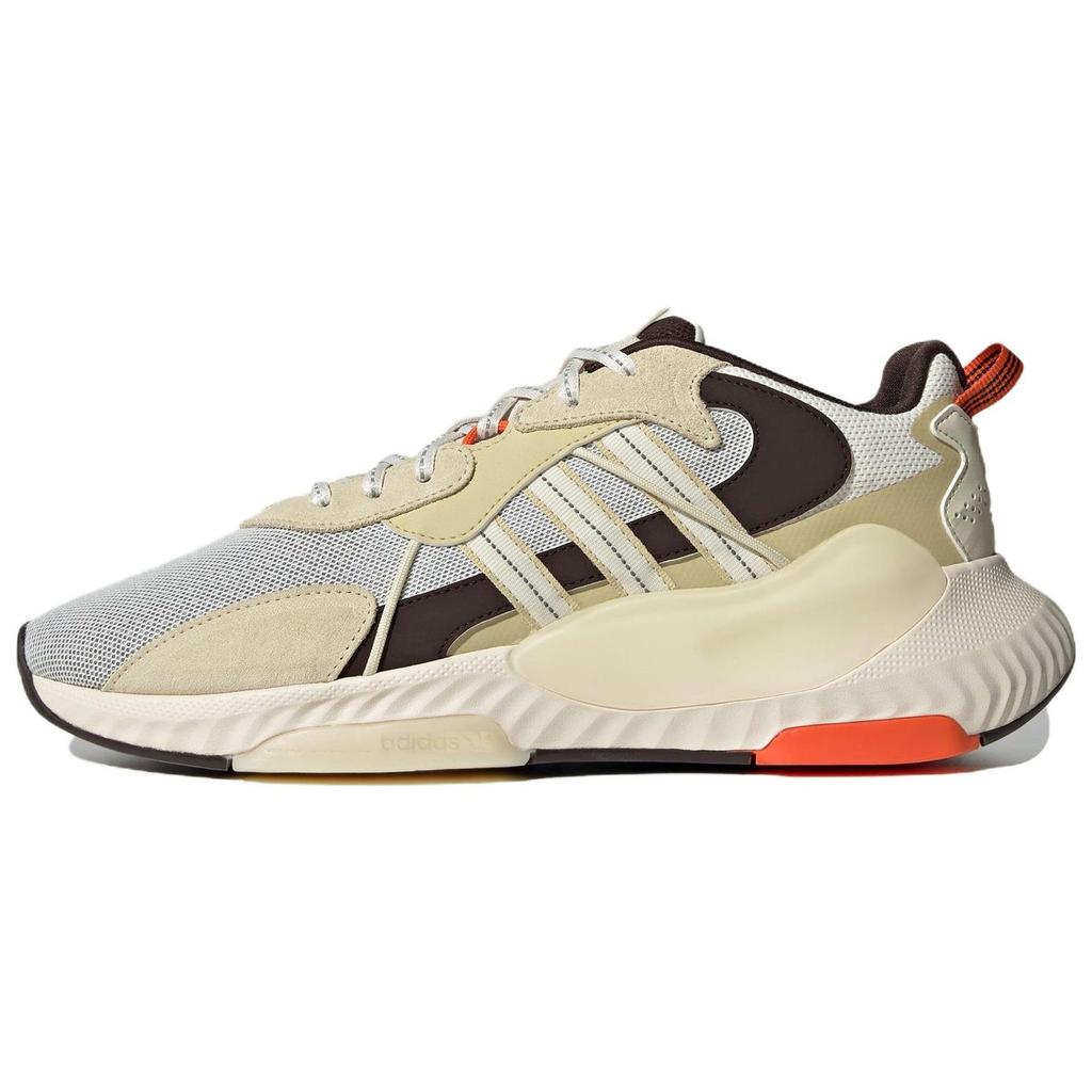 Adidas Originals Hi-Tail Retro Fashion Mid-Top Running Shoes Unisex Running Shoes Beige ID0537