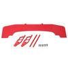 RC Front Bumper Aluminium Alloy Wearproof Easy Installation No Rusting Stable Front Splitter for ARRMA
