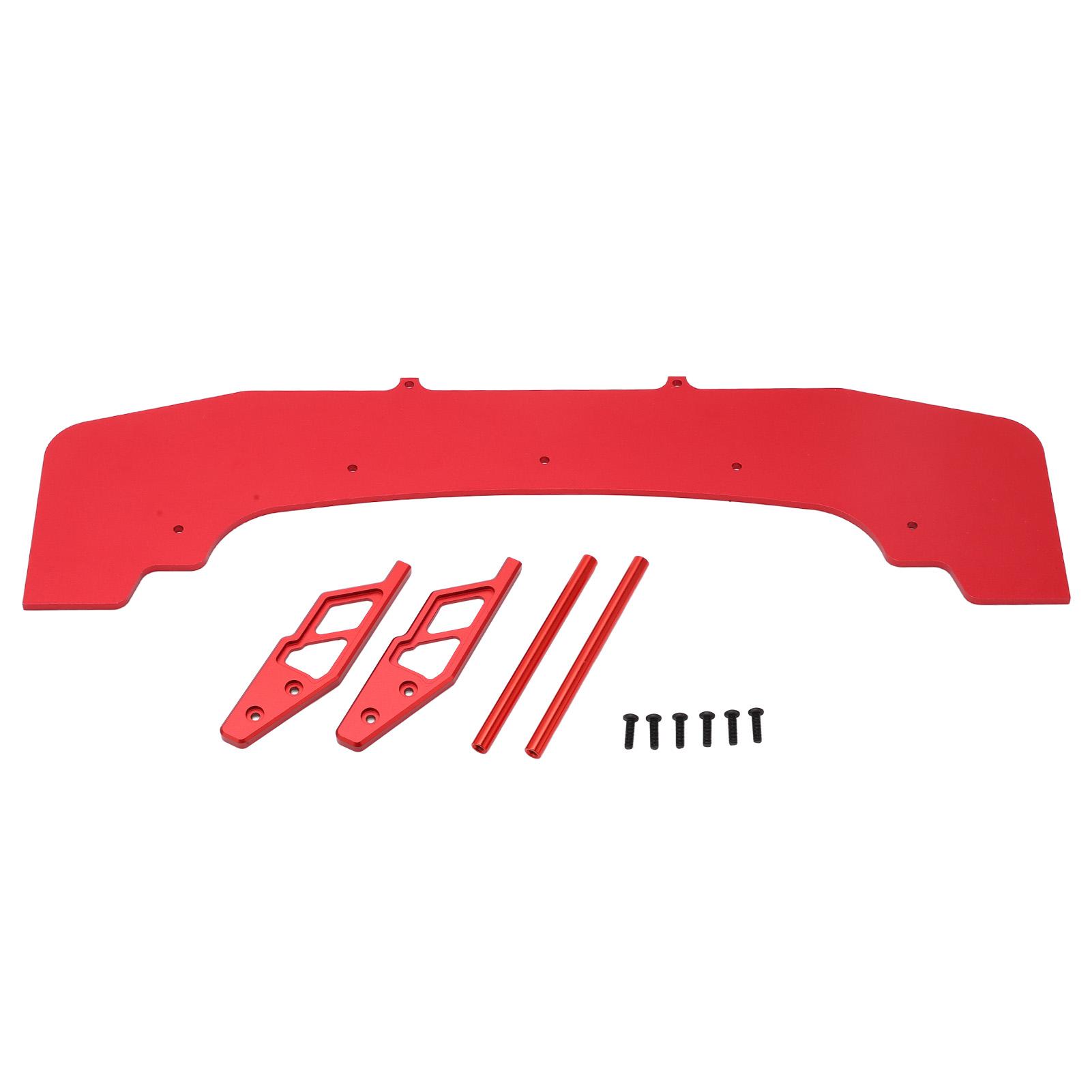 

RC Front Bumper Aluminium Alloy Wearproof Easy Installation No Rusting Stable Front Splitter for