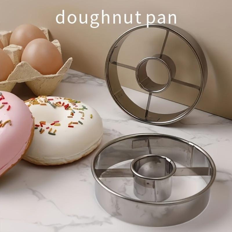 1PC Donut MoldsChocolate Cake MoldsMousse Ring Round Cookie Cutter MoldsCake Decorating Baking Supplies