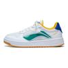 Li-Ning Cloud Shock Absorption Rebound Lightweight Breathable Anti-Kick Low-Top Kids Sneakers Kids Sneakers Standard-White Deep-Fruit-Green YKCT124-7
