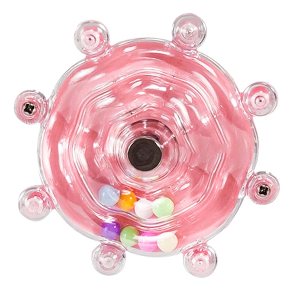 Kolorowa obrotowa tarcza dla energicznych ptaków domowych, Konur, Rozellek i Nimf, aby zapewnić im szczęście i zaangażowanie