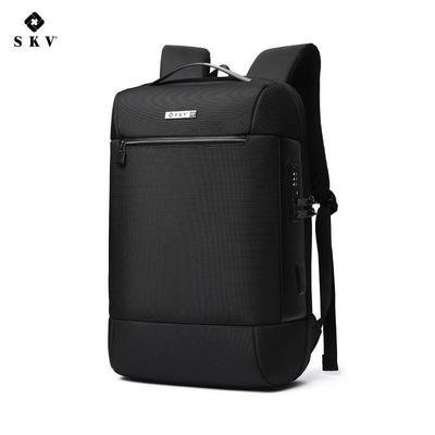 Herren Business Casual Multifunktionaler 15,6-Zoll Laptop-Rucksack für Reisen